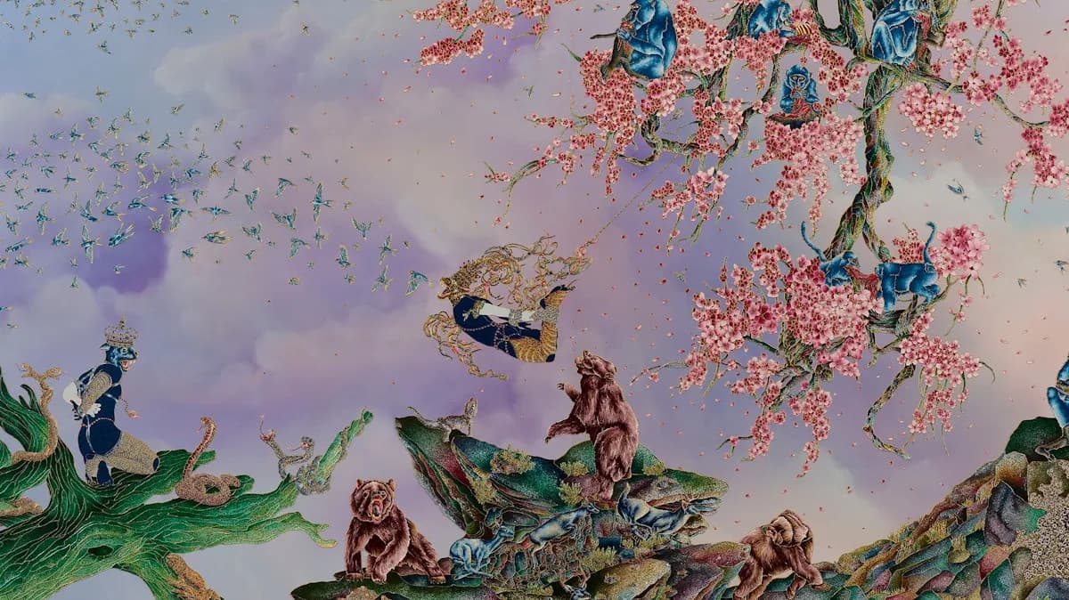 Raqib Shaw: Paradise Lost 1